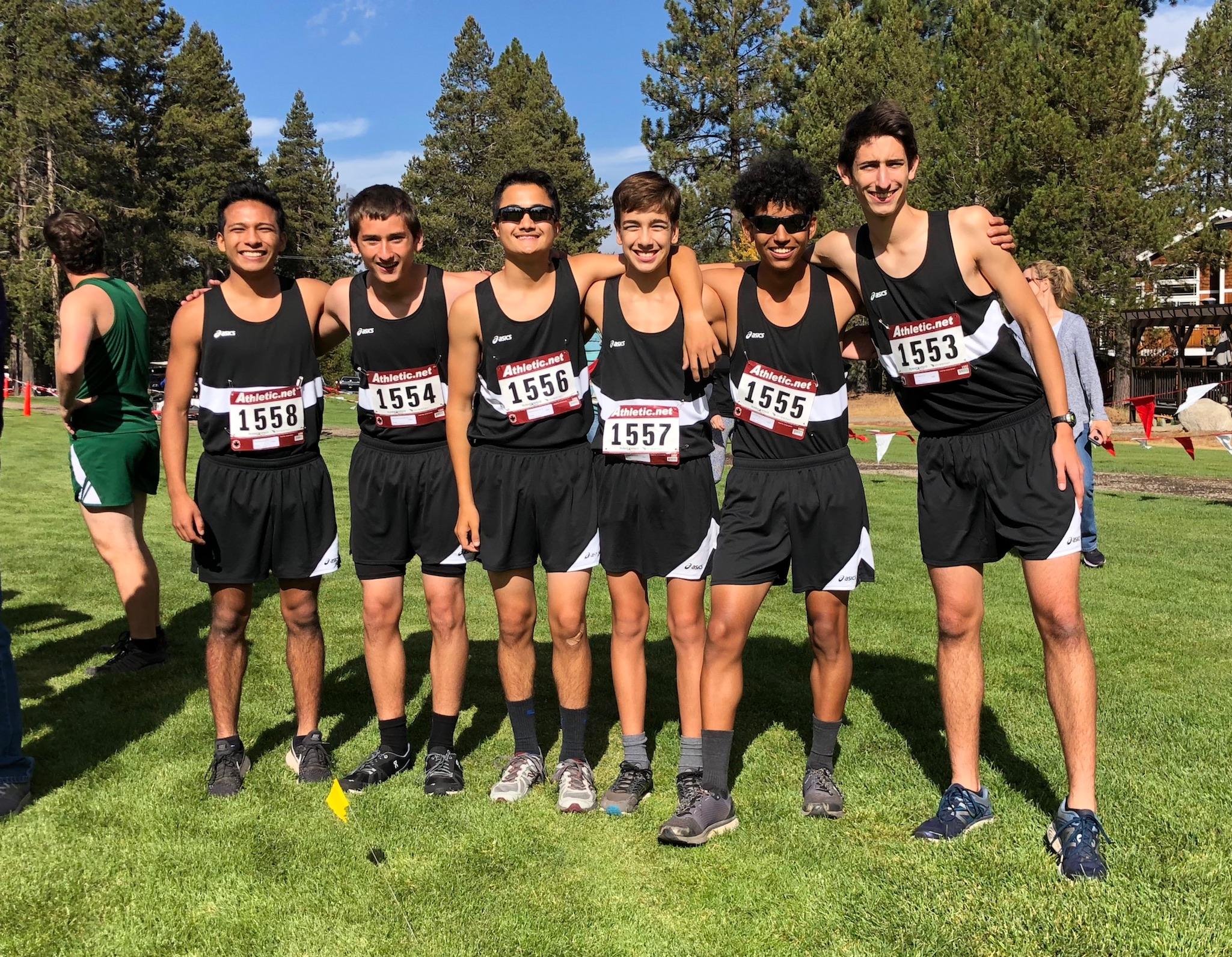 Photo of 2018 Del Mar Cross Country Team Boys at Lake Tahoe Invitation Run